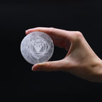 Selenite Chakra Charging Set of 7 Small Plates – view 5