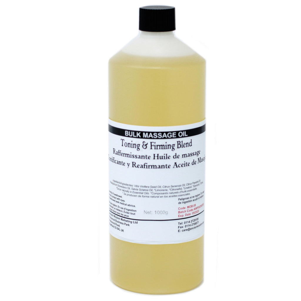 Toning and Firming 1kg Massage Oil with Geranium – view 2