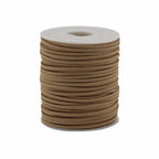 Tan Faux Suede Bulk Pendant Cord Roll - 2.5mm x 45m – view 3