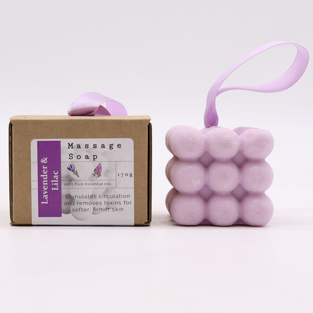 Boxed Massage Soap - Lavender & Lilac