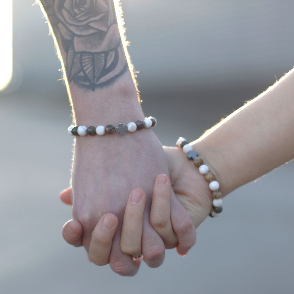 Support Friendship Bracelet Set - Sodalite & Picture Stone – view 11