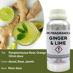 Ginger & Lime Pure Fragrance Oil - 500ml – view 2