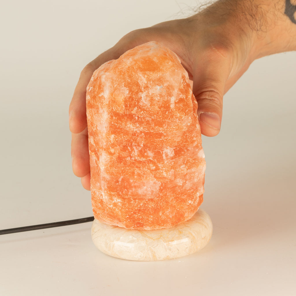 USB Himalayan Salt Lamp, 11.5 cm, White Light – view 2