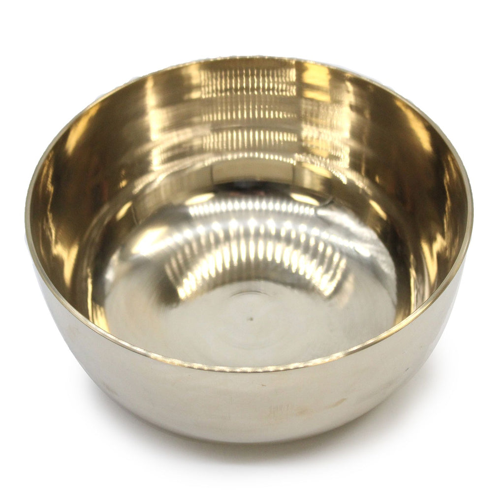 Large Brass Singing Bowl - 17cm – view 3