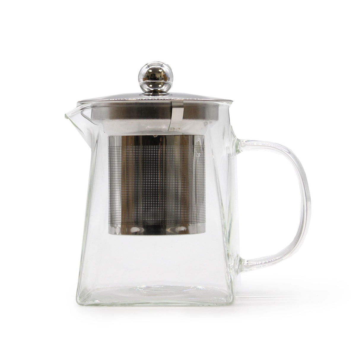 Glass Infuser Teapot - Tower Shape - 350ml – view 2