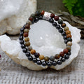 Magnetic Picasso Jasper Gemstone Bracelet