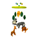 Handmade Felt Safari Animals Mobile