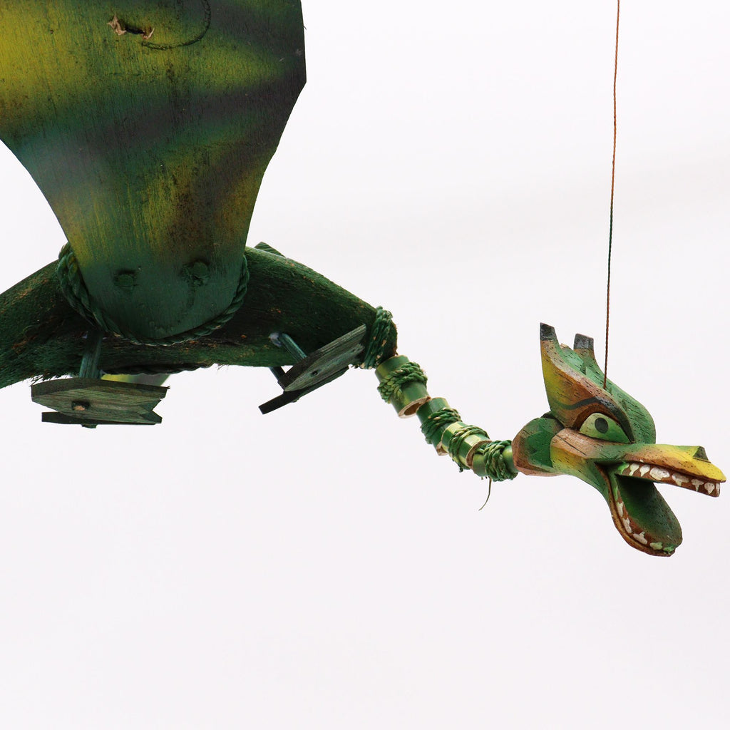Green Coconut Dragon Mobile - 37 cm – view 5