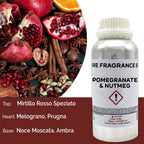 Pomegranate & Nutmeg Pure Fragrance Oil - 500ml – view 3