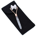 Gemstone Jawline Roller - Rock Quartz – view 2