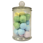 Large Classic Clear Glass Jar with Lid - 620 ml