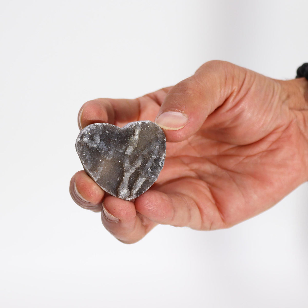 Small Calcite Heart, approx 4-5cm – view 2