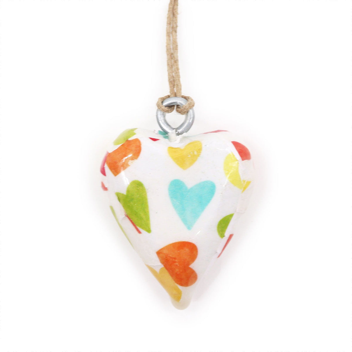 Small Mango Wood Heart, Pastel Hearts – view 2