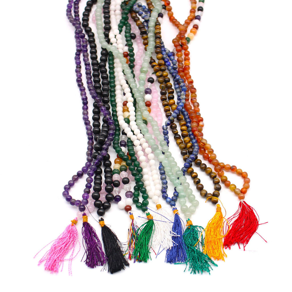108 Bead Mala - Rock Crystal – view 2