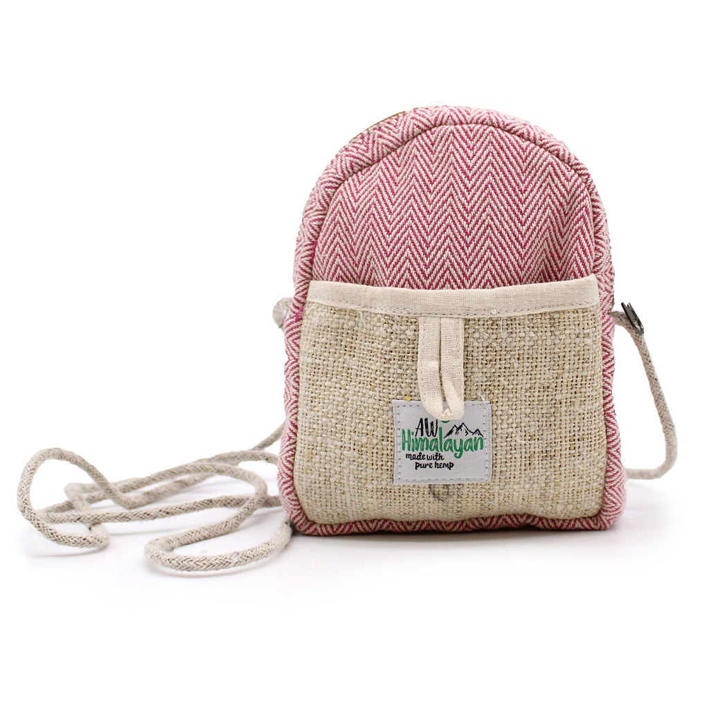Mobile Hemp Bag with String - Random Colour – view 2