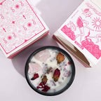Hop Hare Crystal Magic Candle - The Lovers, Rose Quartz – view 2