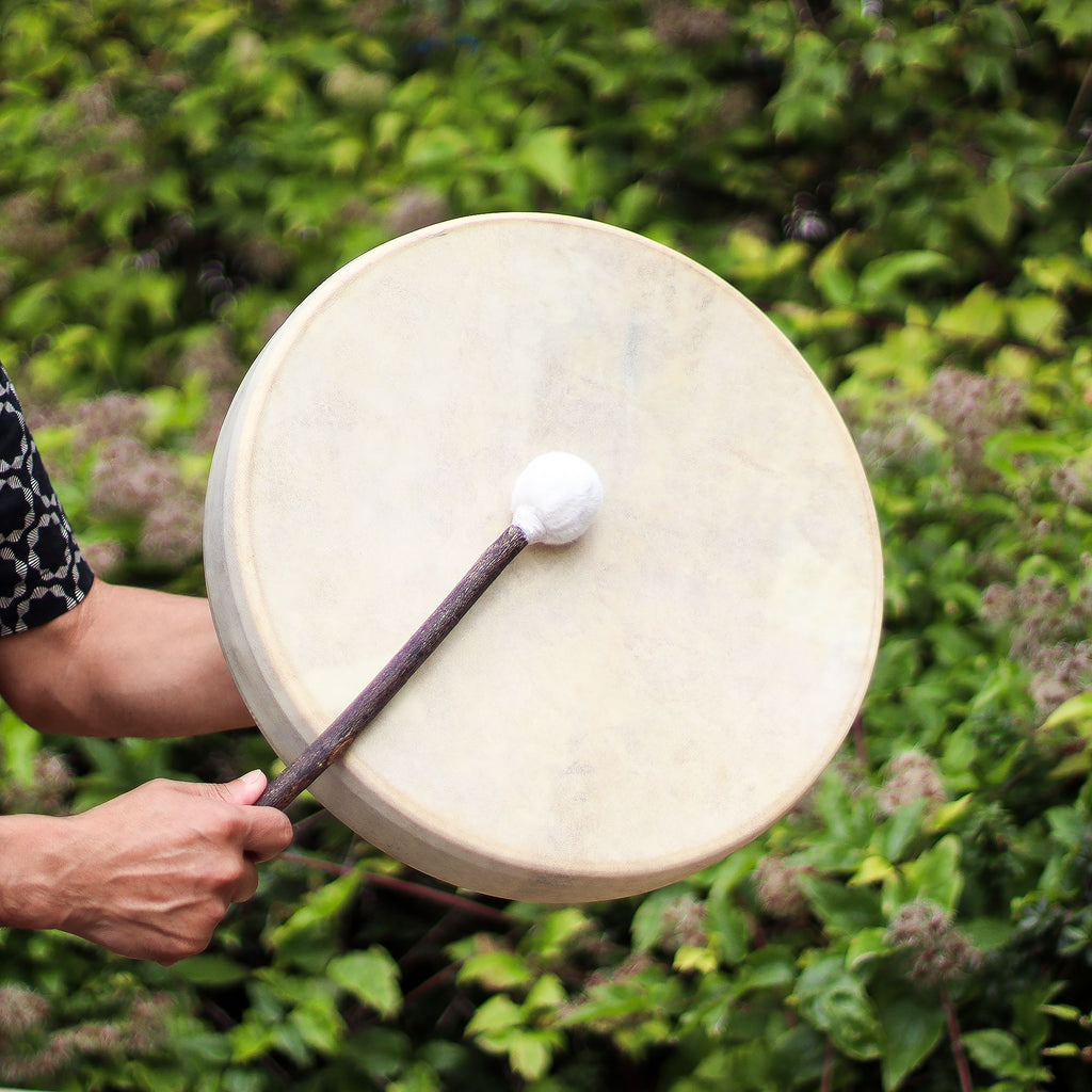 Spirit of the Bear Tunable Shaman Drum with Beater - 40cm – view 10