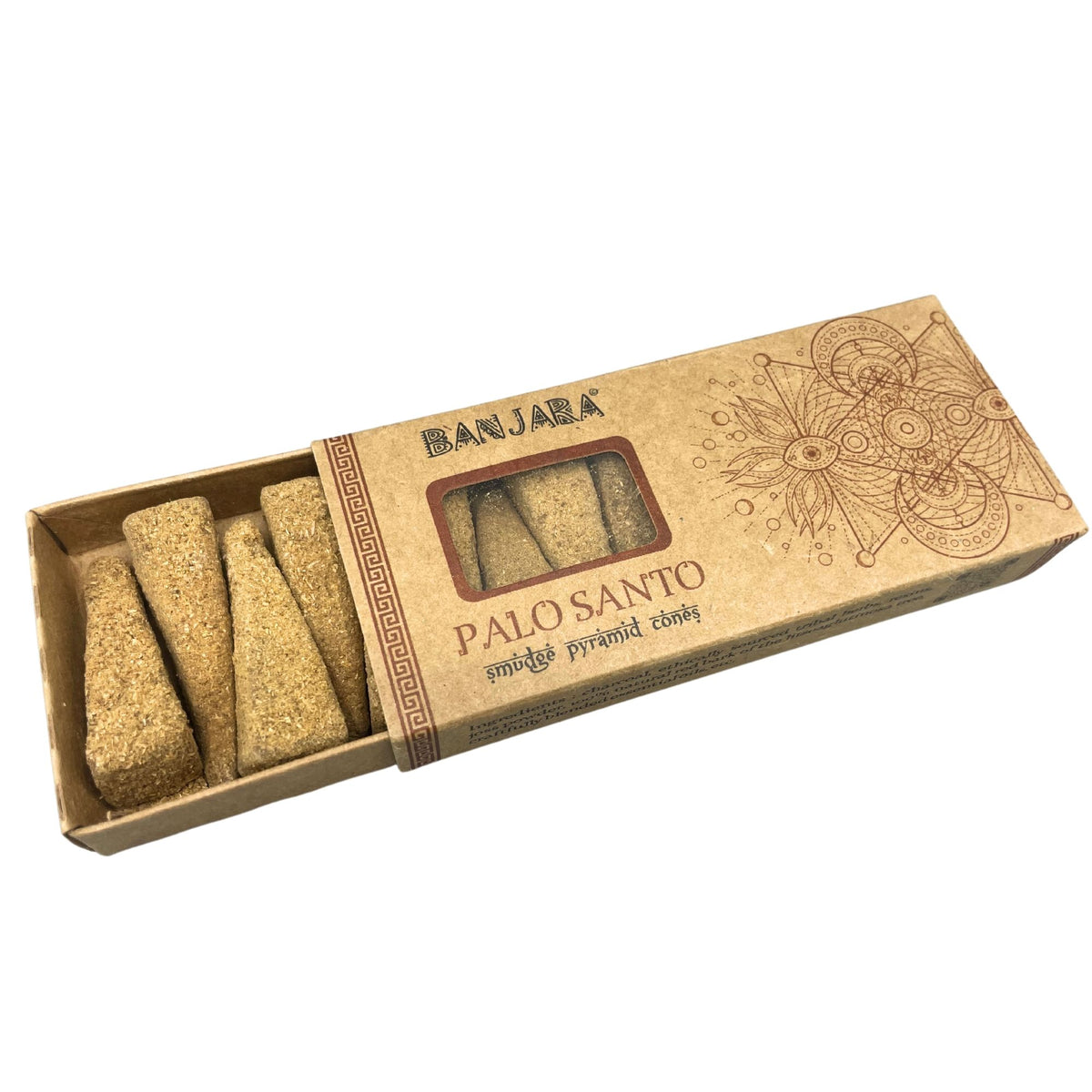 Banjara Palo Santo Smudge Pyramid Cones - Pack of 10 – view 6