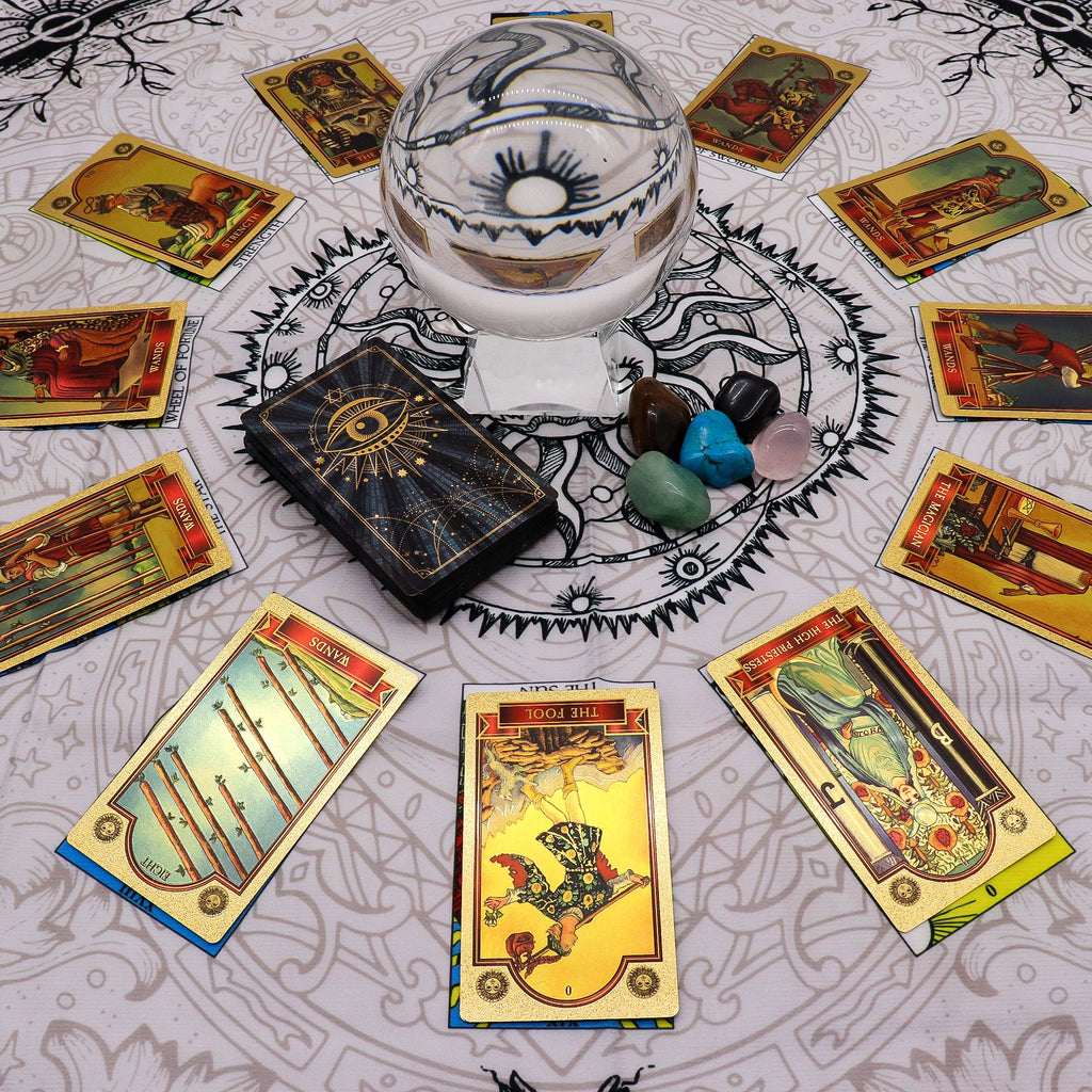 Tree of Life Tarot Reading Cloth 75x75cm – view 8
