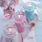 Olive Wax Jar Candle - Antique Rose – view 2