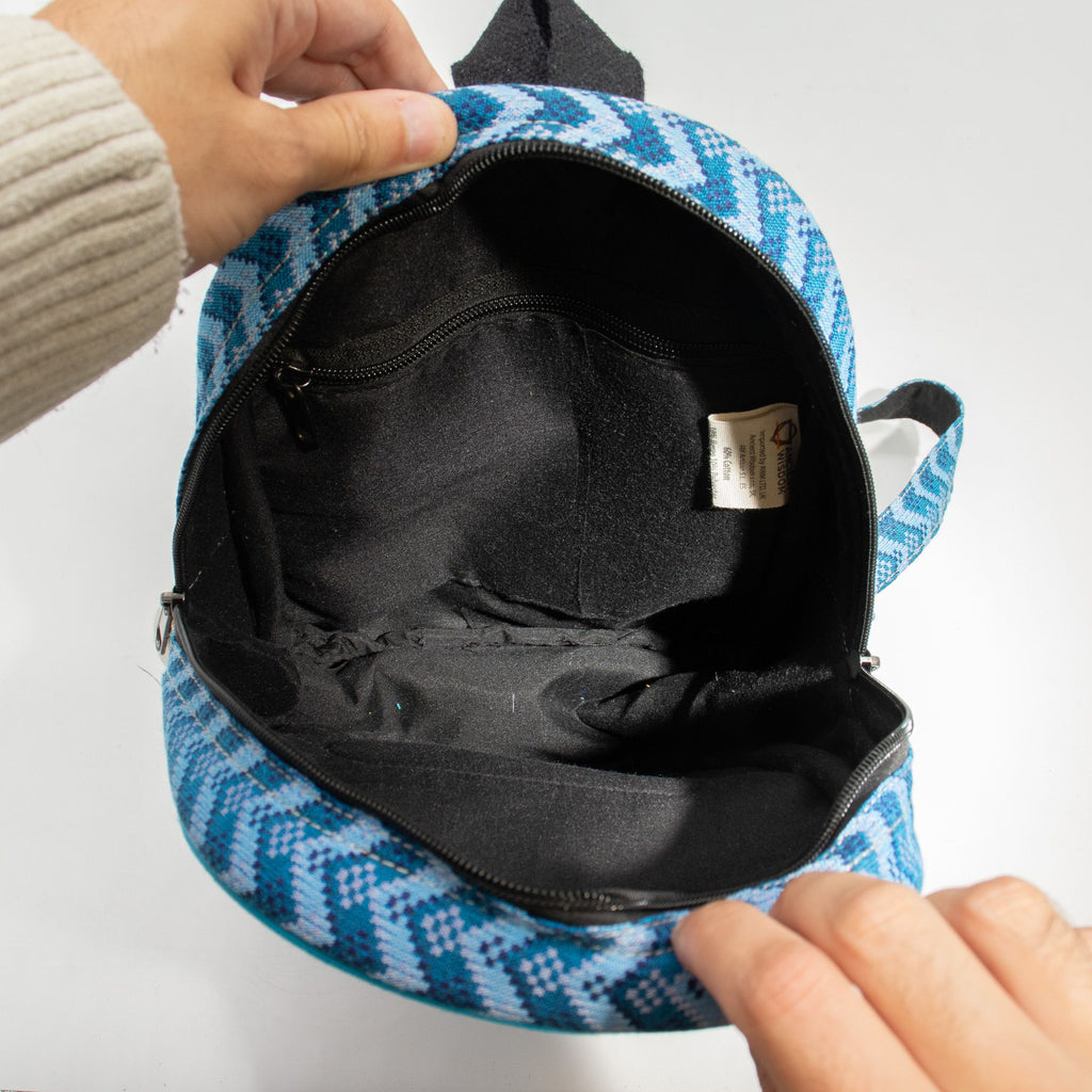 Medium Kathmandu Backpack - Dhaka Design (30x21x9cm) – view 7