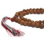 108 Bead Rudraksha Mala Bracelet - Natural – view 2