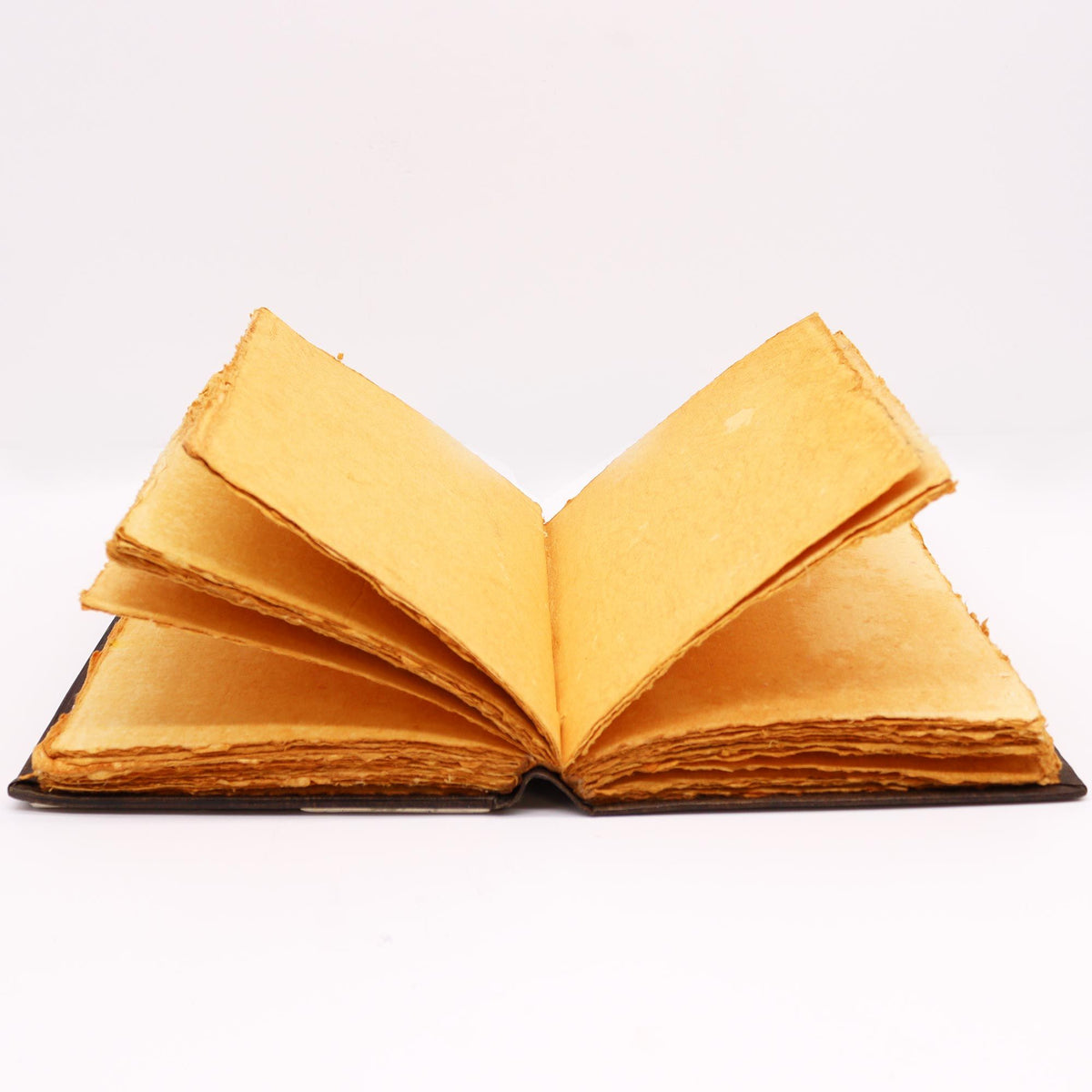 Hefty Brown Tan Leather Book, Zinc Rose – 20x26 cm – view 4