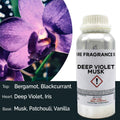 Deep Violet Musk Pure Fragrance Oil - 500ml