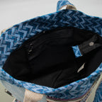 Patchwork Kathmandu Tote Bag - Dhaka Design (37x38cm) – view 12
