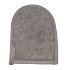 Bamboo & Linen Bath Mitt - Charcoal