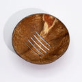 Coconut Shell Soap Dish - Round 11cm