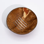 Coconut Shell Soap Dish - Round 11cm