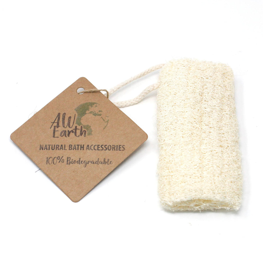 Natural Loofah Scrub on a Rope – view 2