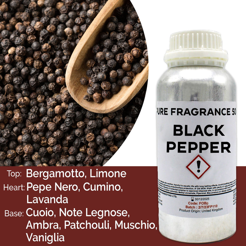 Black Pepper Pure Fragrance Oil - 500ml – view 4