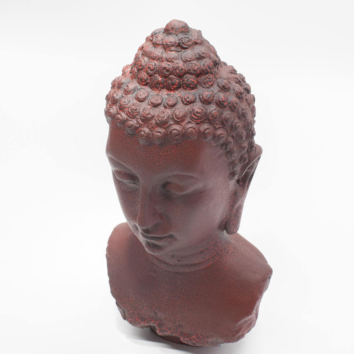 Buddha Bust Glow Lamp - Molten Lava, Oval Stand – view 5