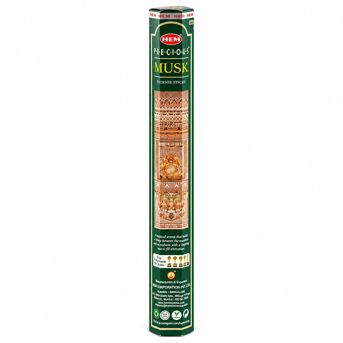 HEM Precious Musk Hexagonal Incense Sticks – view 2