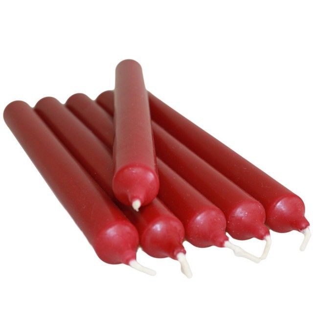 Bordeaux Dinner Candles - Pack of 5
