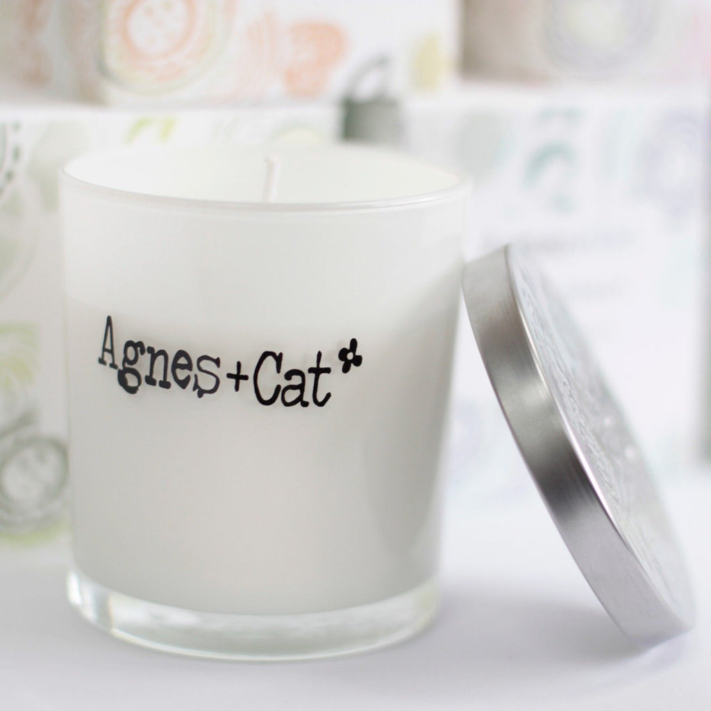 Agnes + Cat Soy Wax Votive Candle - Parma Violet – view 3