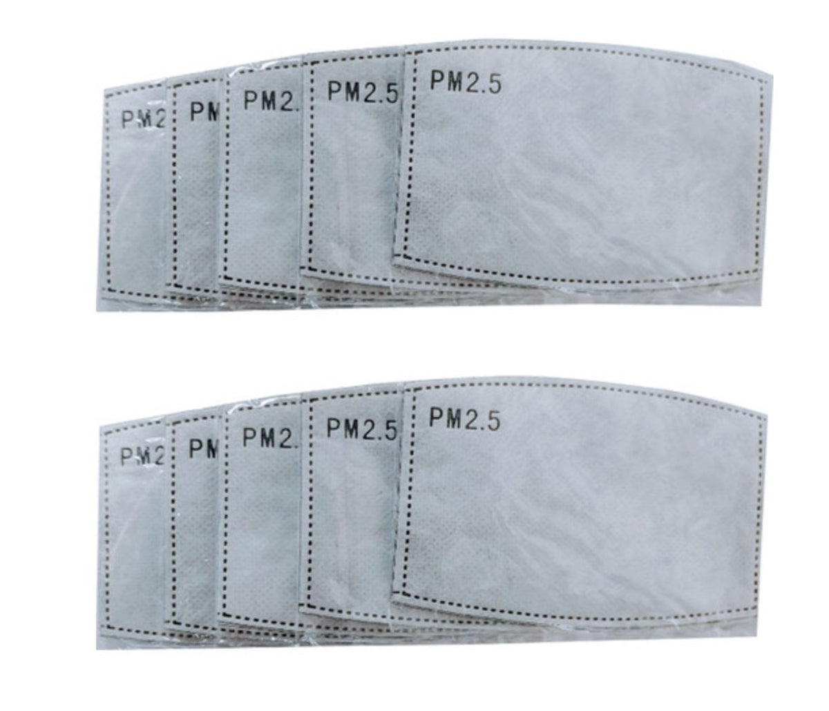 PM2.5 Face Covering Filter Insert for Adults, Pack of 4 – view 3