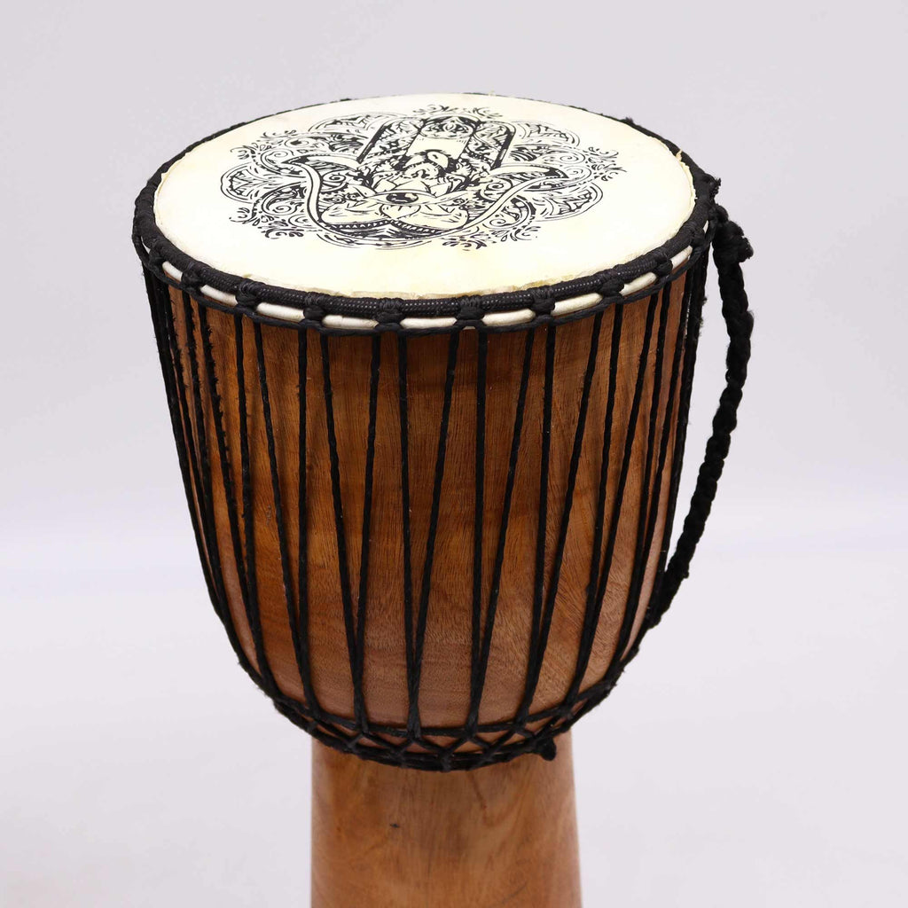 Hamsa Wide Top Djembe Drum - 50cm – view 5