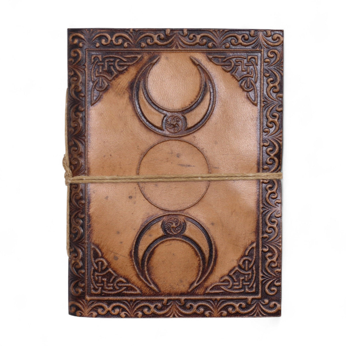 Assorted Esoteric Leather Notebooks, Set of 8 – 15x11 cm – view 14