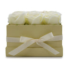 9 Cream Soap Roses Square Gift Box – view 9