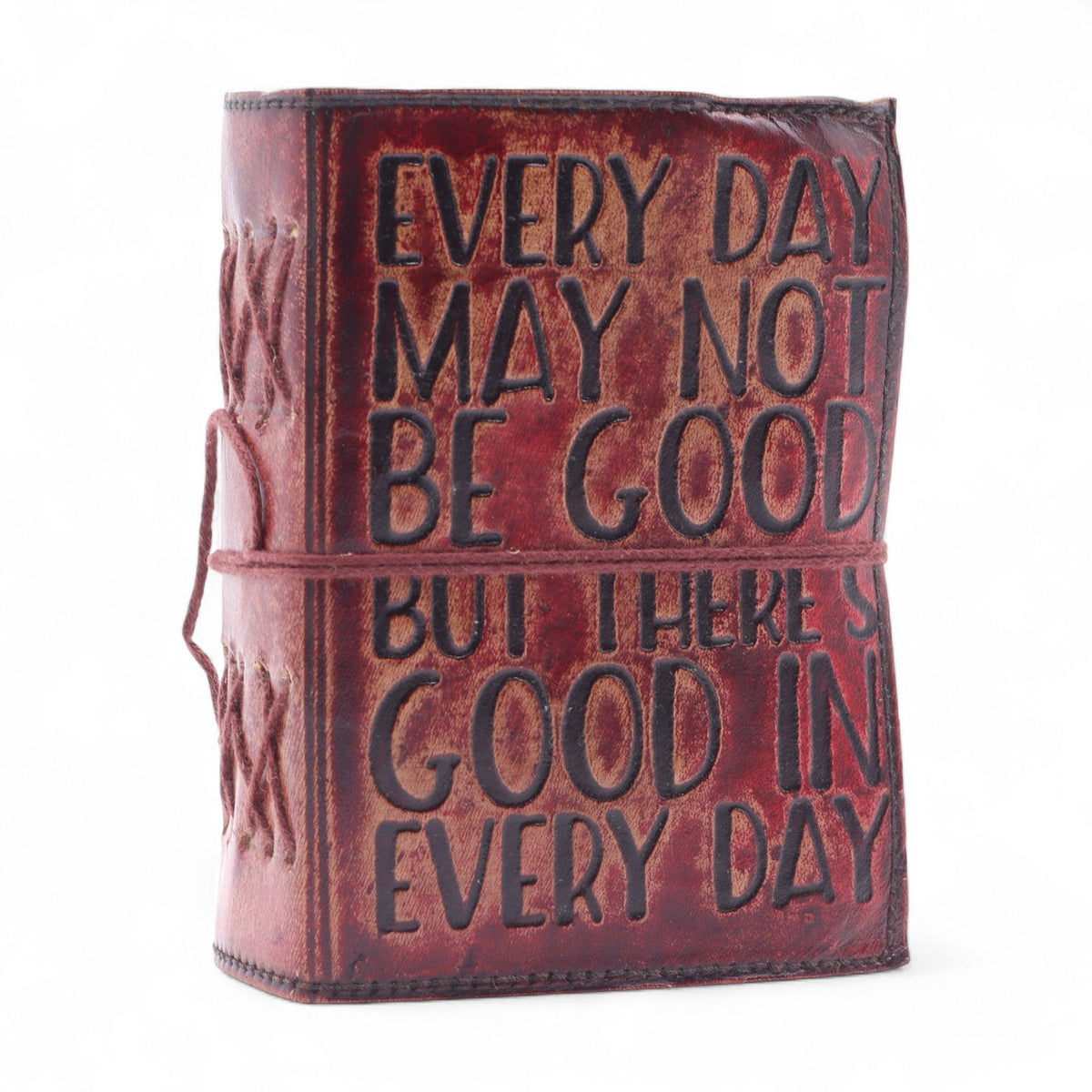 Deckled Notebook, Every Day May Not Be Good – 13x10 cm – view 5