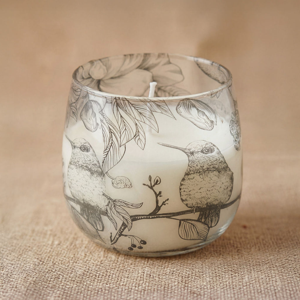 Medium Glass Jar Candle - Drawn by Flame – view 3