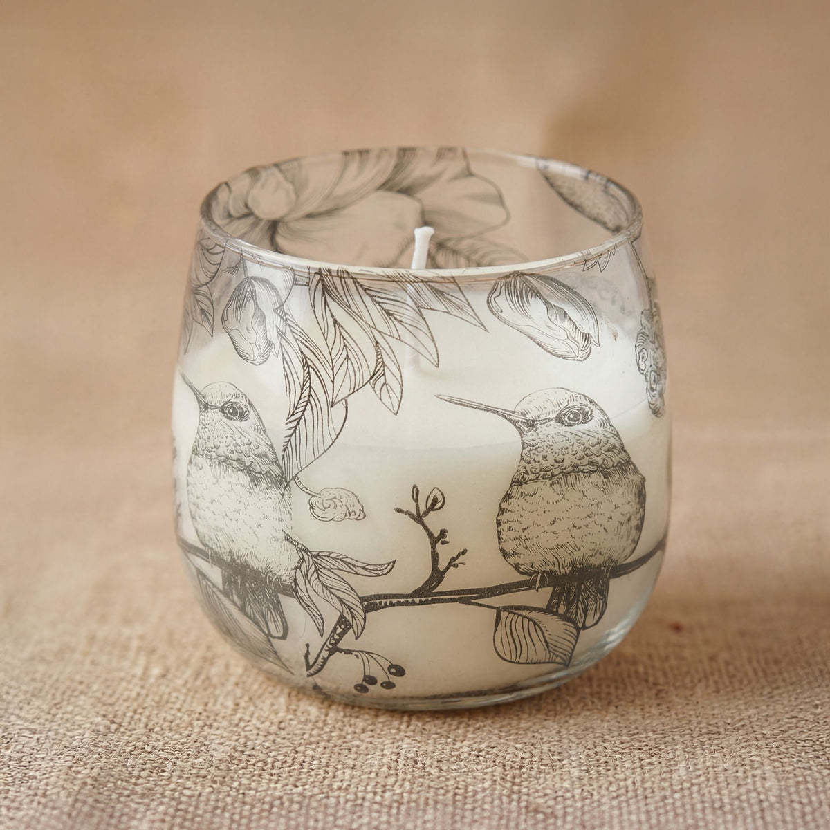 Medium Glass Jar Candle - Drawn by Flame – view 3