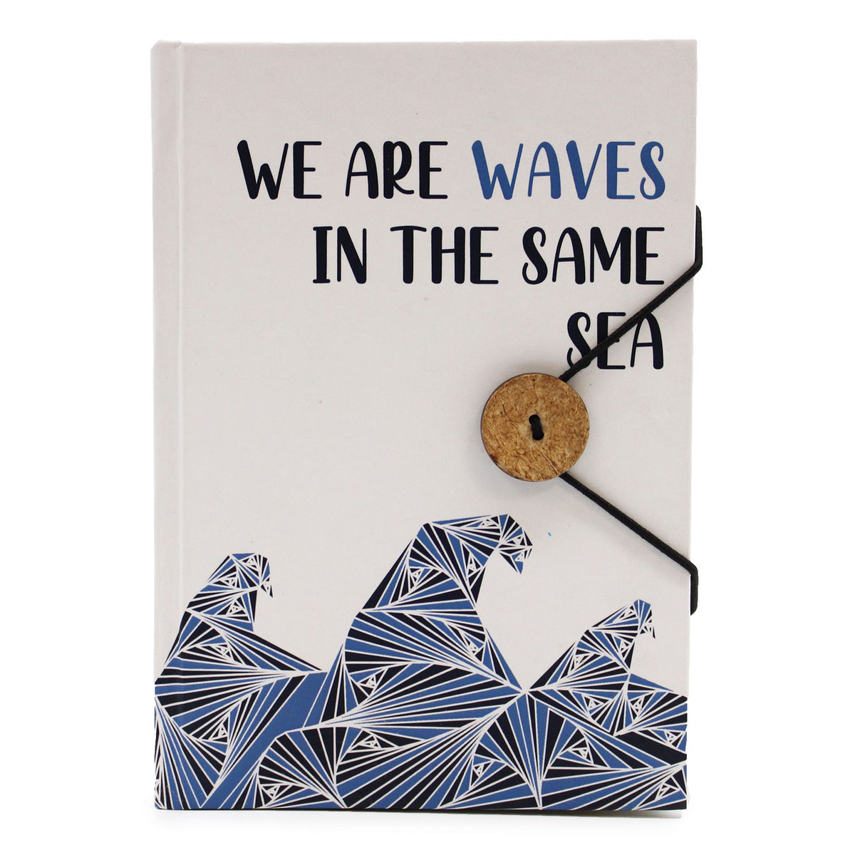 Small Notebook with Strap - Waves in the Same Sea – view 6