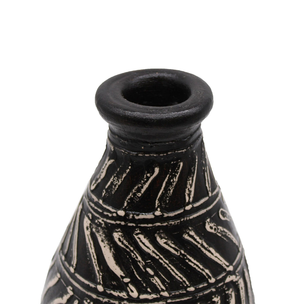 Greek Taper Vase - Chocolate – view 3