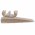 Hand-Carved Wooden Doorstop – Baby Seal – view 2