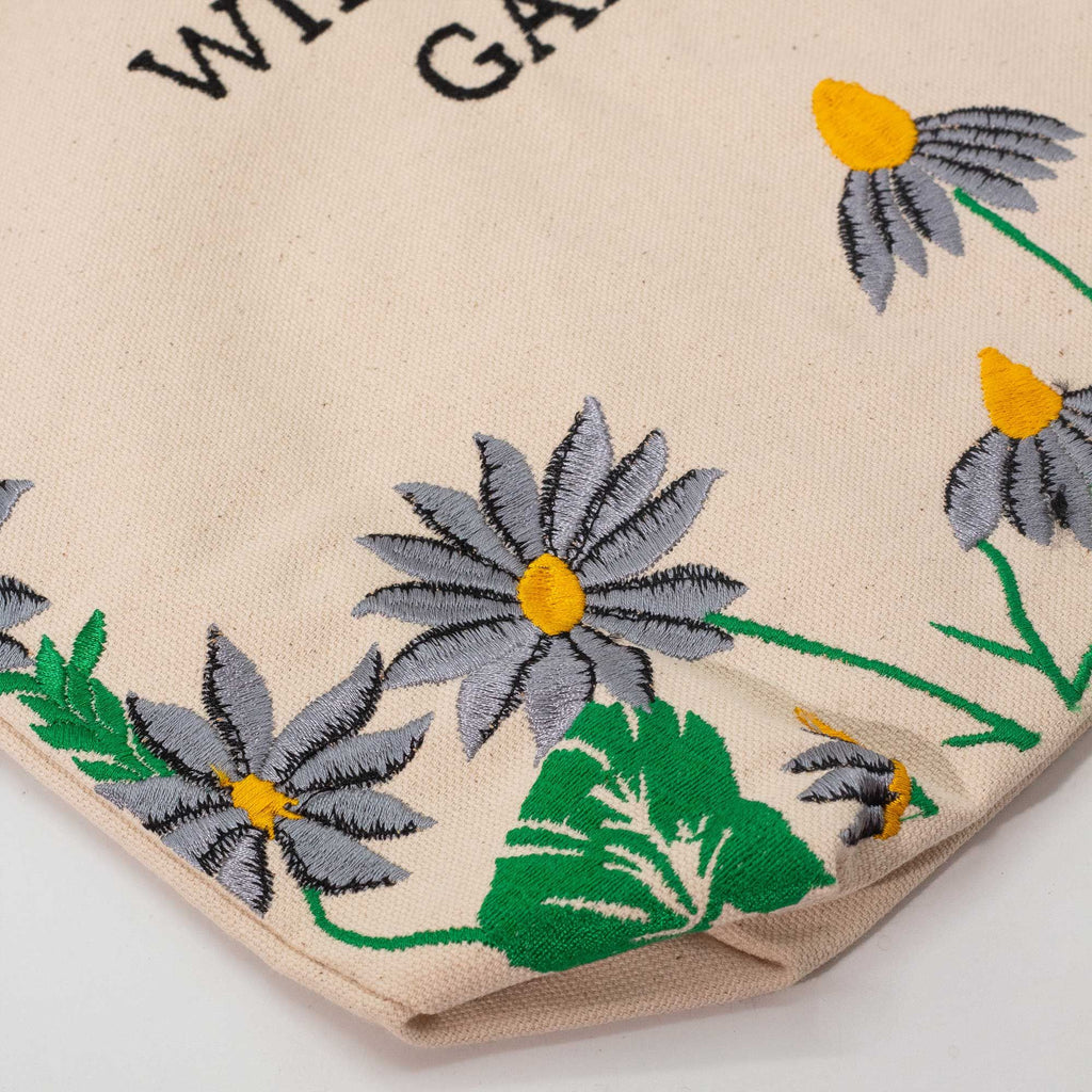 Agnes + Cat Wildflower Garden Tote Bag - Purple Flowers – view 2