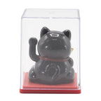 Mini Solar Money Cat in Display Box - Black – view 6